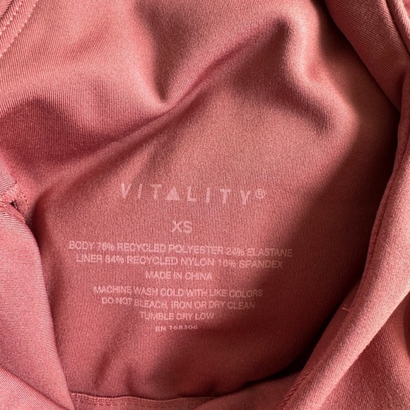 Balance Athletica - Vitality Pink Sports Bra - Picture 3 of 3